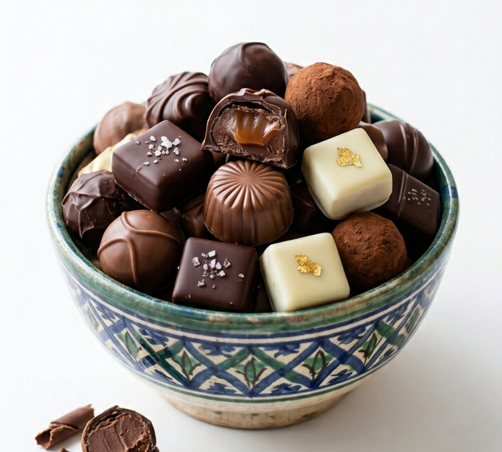 Organic Chocolates With Dry Fruits